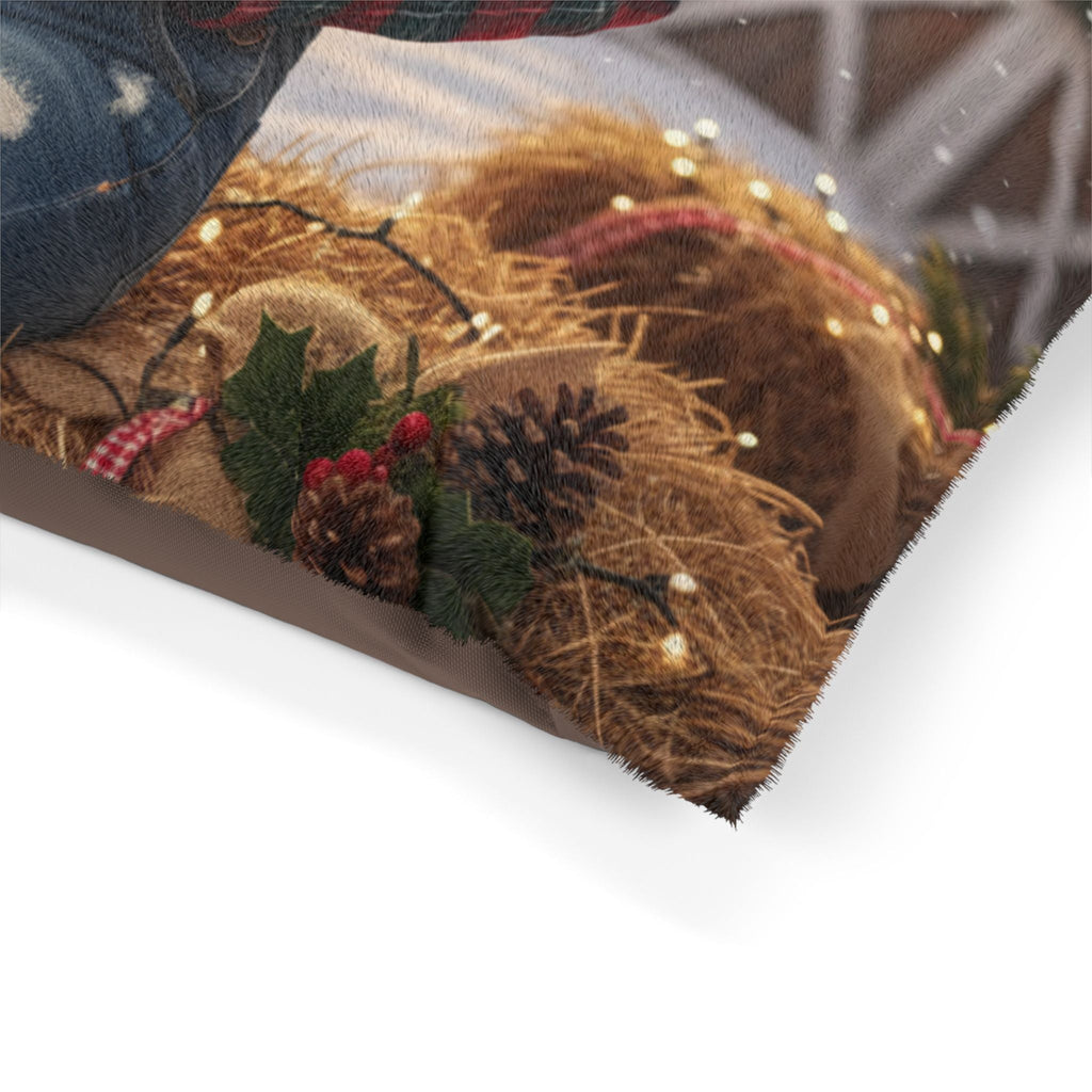 Holiday Farmhouse Pet Bed
