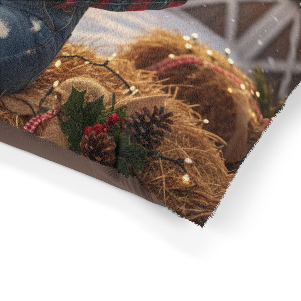 Holiday Farmhouse Pet Bed