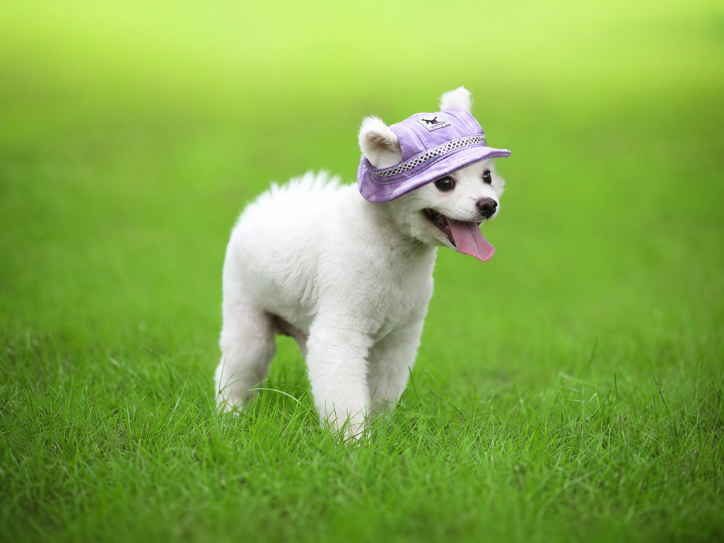 Mesh Pet Sun Hat with Ear Holes