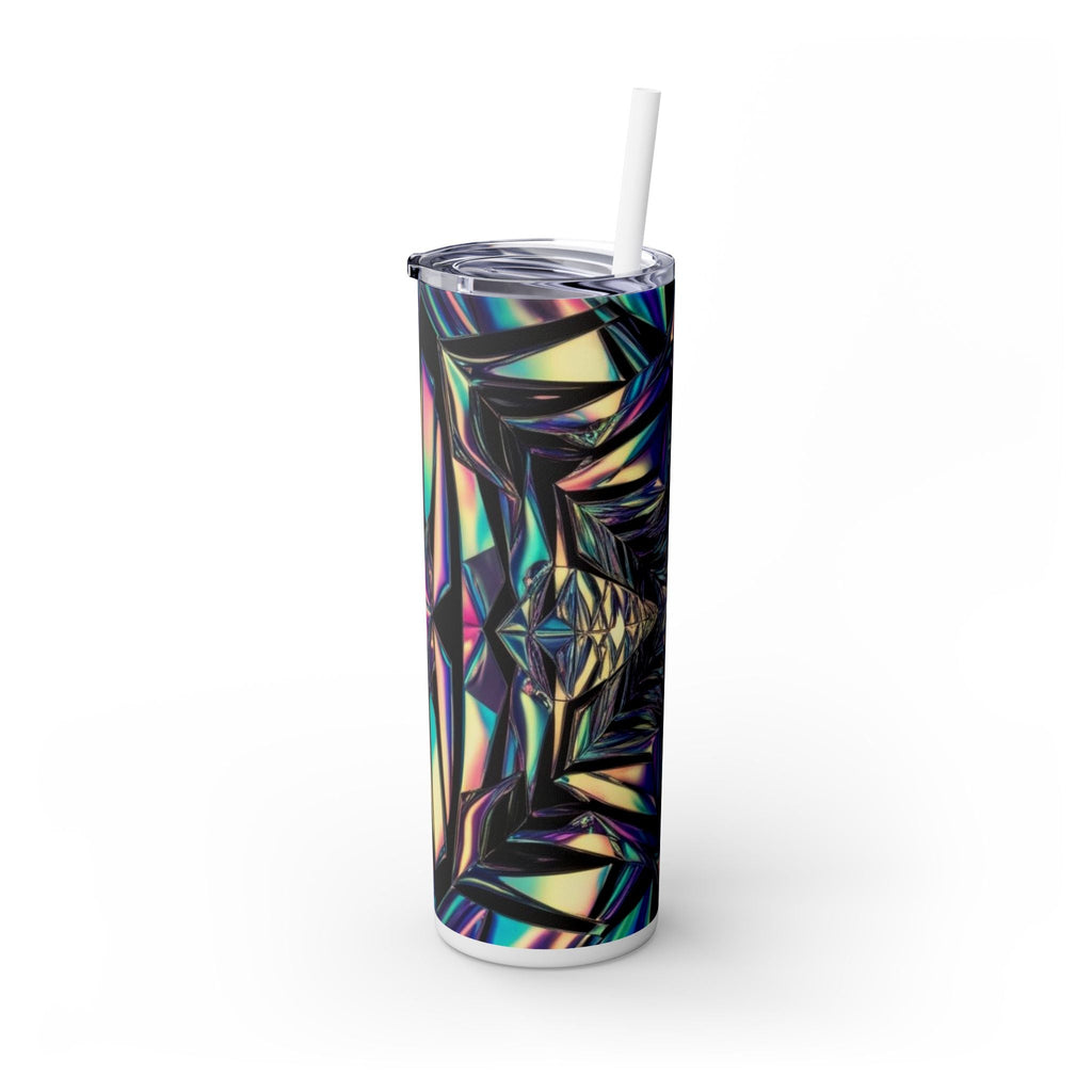 Skinny Tumbler with Straw – 20 oz Stainless Steel Cup