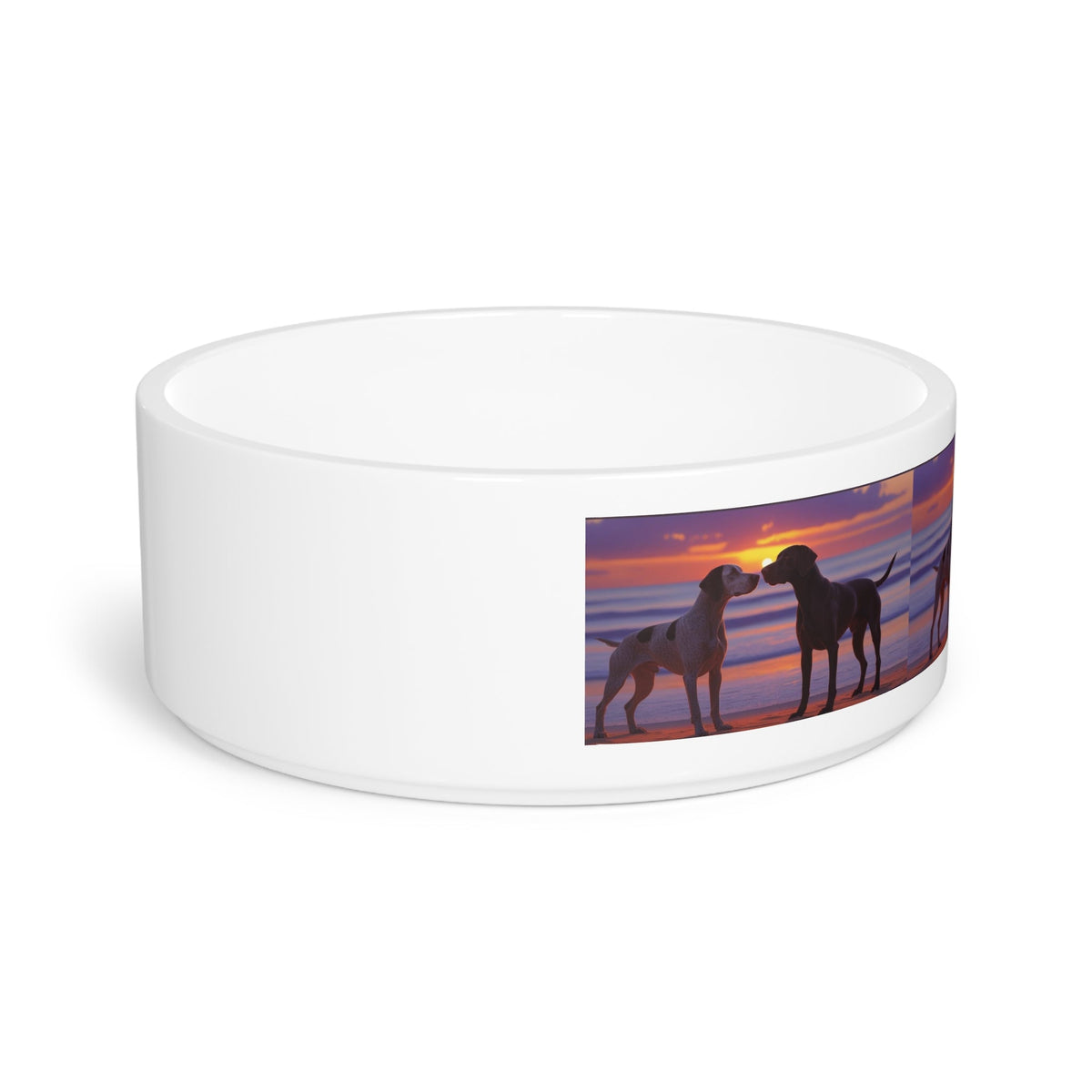 Ceramic Pet Bowl – 16 oz Dog Feeding Bowl