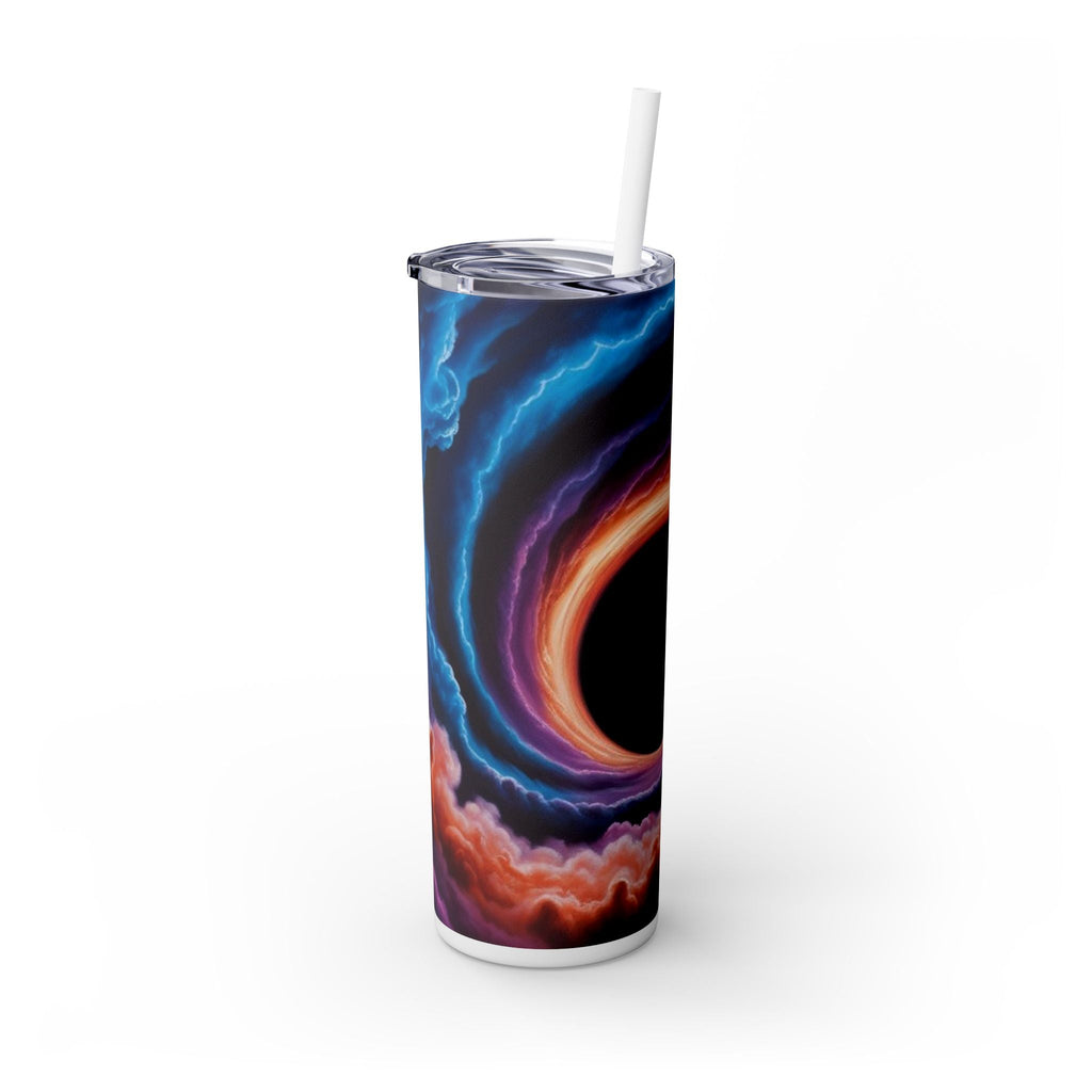 Skinny Tumbler with Straw – 20 oz Stainless Steel Cup