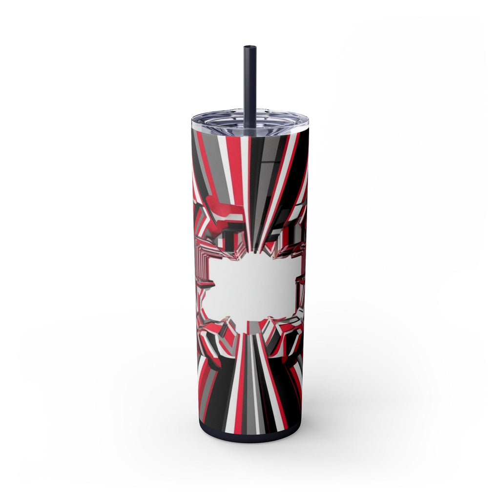 Skinny Tumbler with Straw – 20 oz Stainless Steel Cup