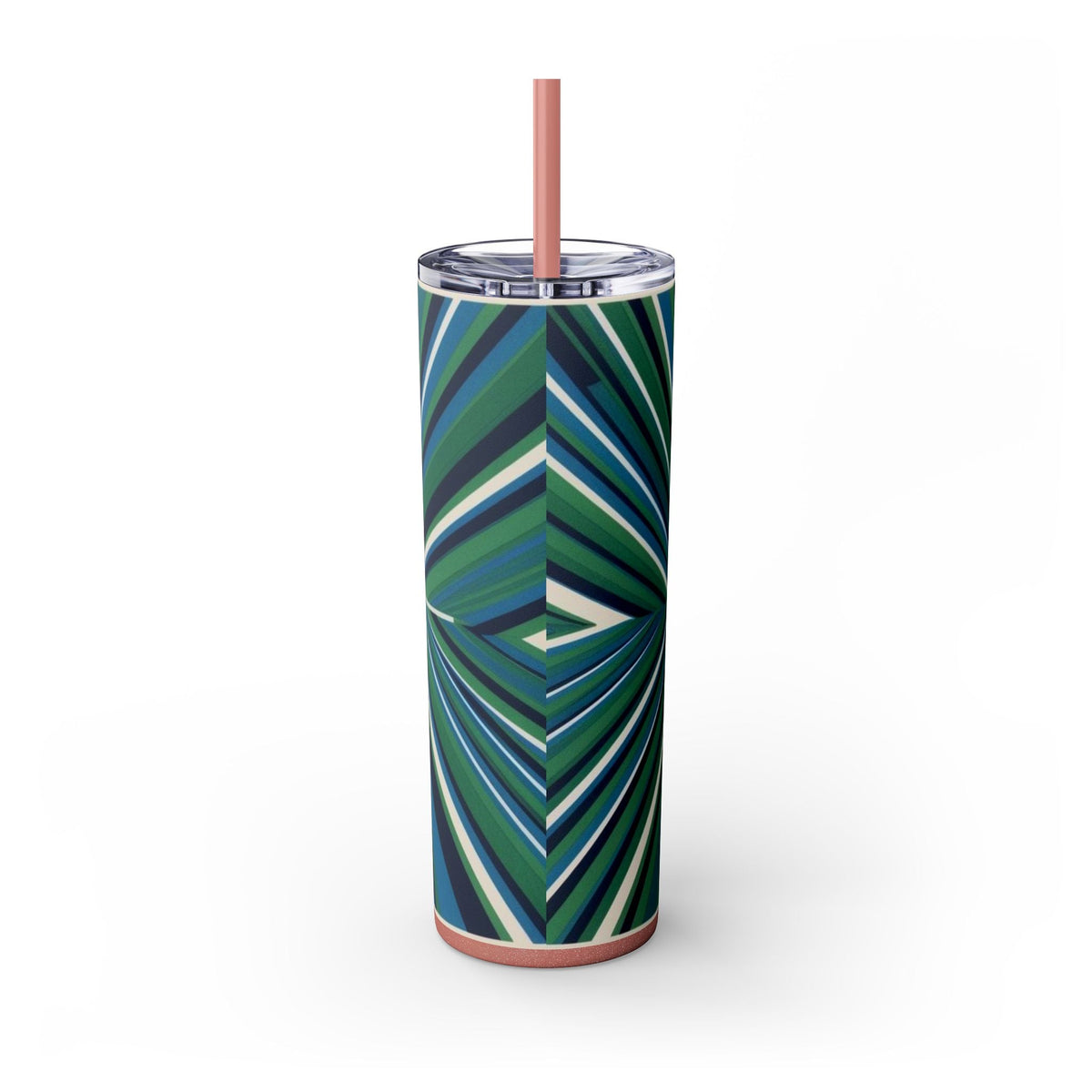 Skinny Tumbler with Straw – 20 oz Stainless Steel Cup