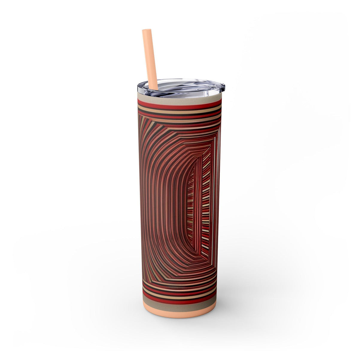 Skinny Tumbler with Straw – 20 oz Stainless Steel Cup