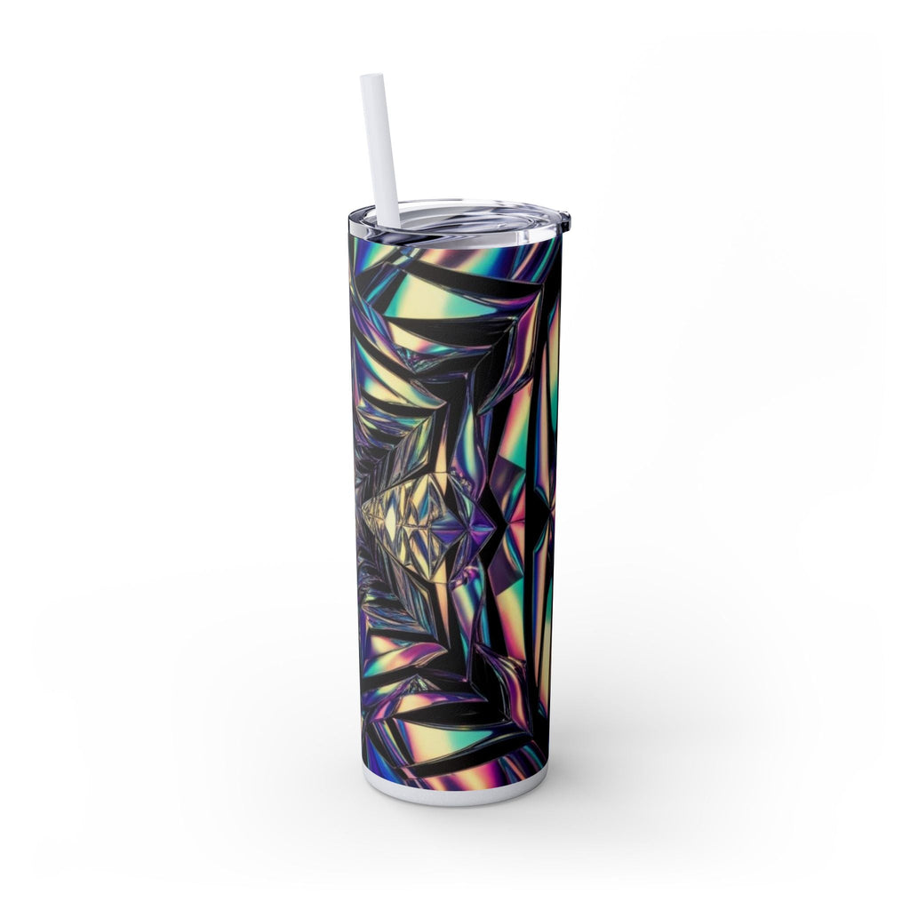 Skinny Tumbler with Straw – 20 oz Stainless Steel Cup