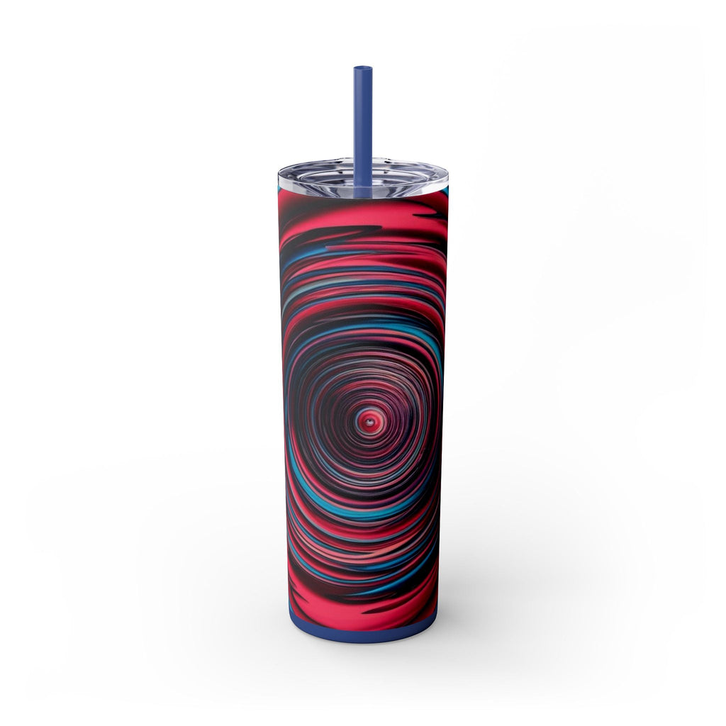Skinny Tumbler with Straw – 20 oz Stainless Steel Cup