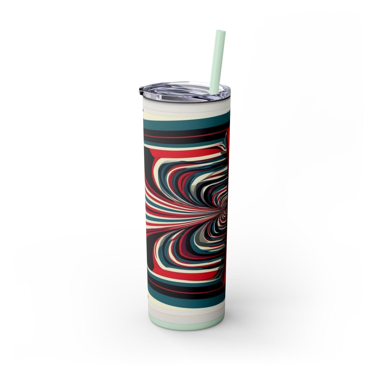 Skinny Tumbler with Straw – 20 oz Stainless Steel Cup