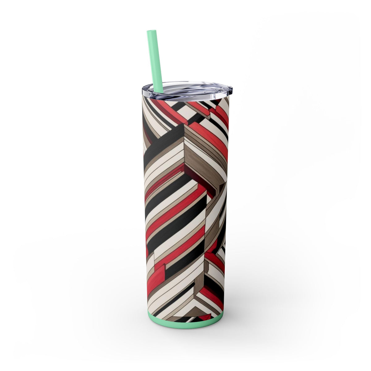 Skinny Tumbler with Straw – 20 oz Stainless Steel Cup