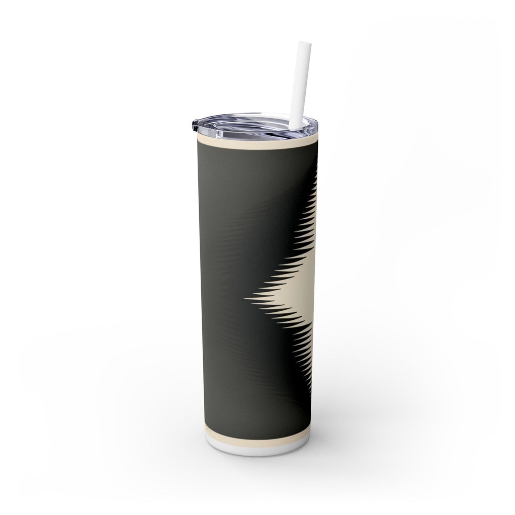 Skinny Tumbler with Straw – 20 oz Stainless Steel Cup