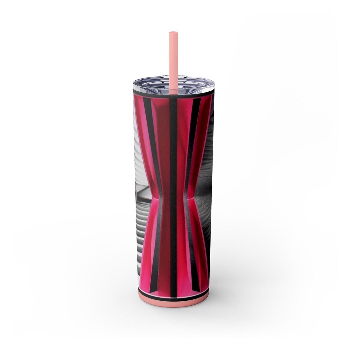 Skinny Tumbler with Straw – 20 oz Stainless Steel Cup