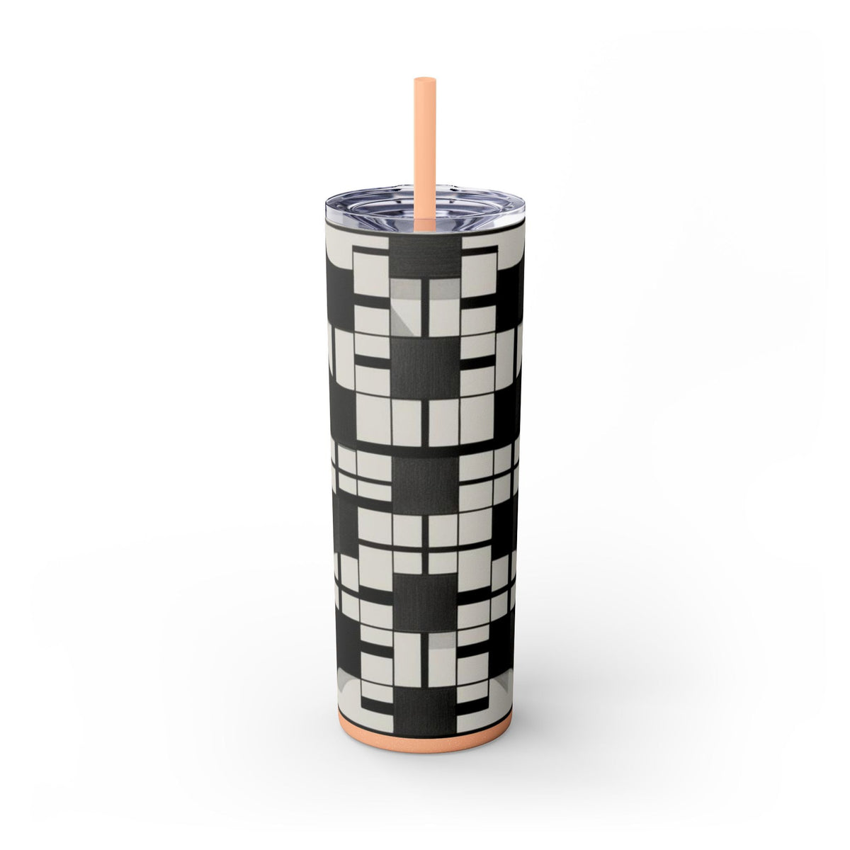Skinny Tumbler with Straw – 20 oz Stainless Steel Cup