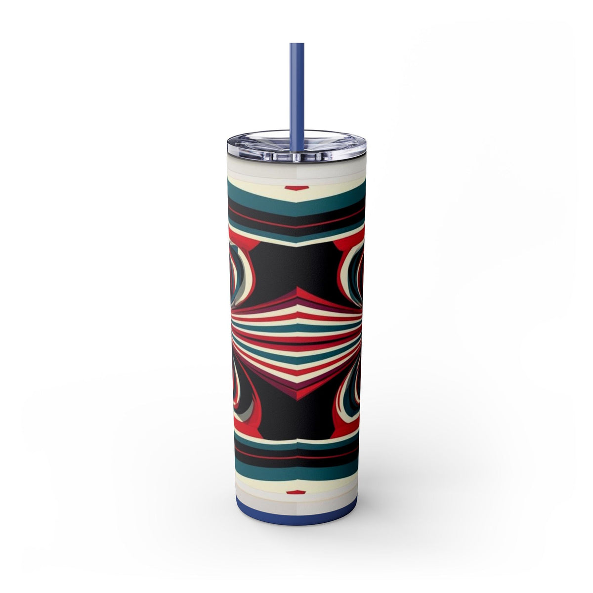 Skinny Tumbler with Straw – 20 oz Stainless Steel Cup