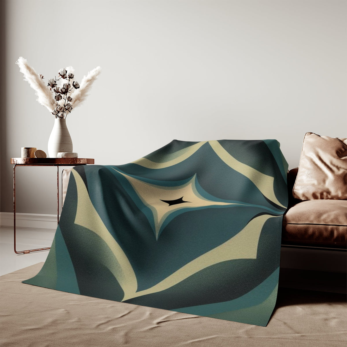 Sweatshirt Blanket – Plush Fleece Throw, 2 Size Options