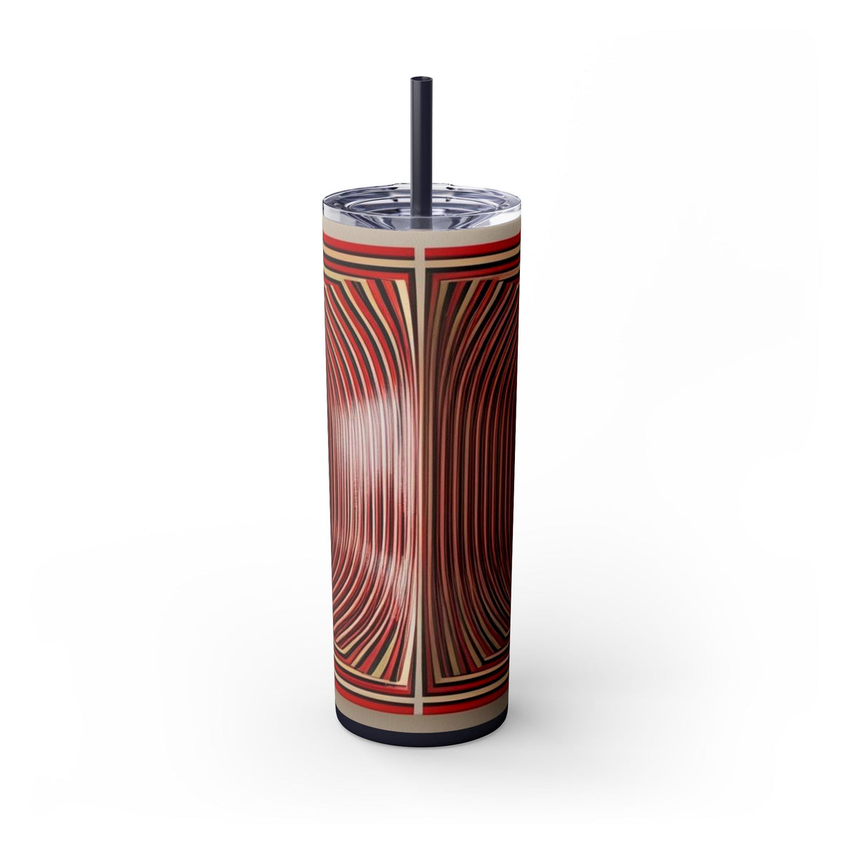 Skinny Tumbler with Straw – 20 oz Stainless Steel Cup