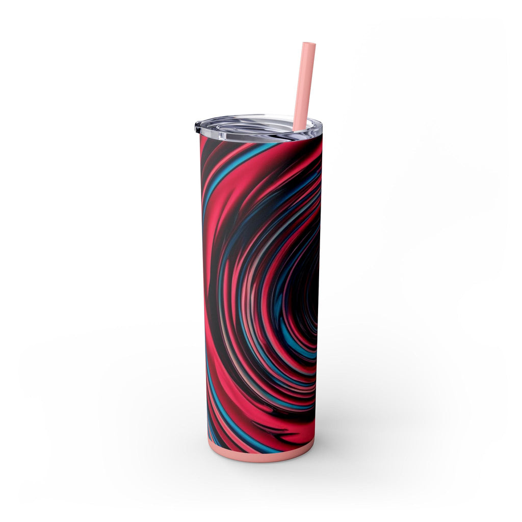 Skinny Tumbler with Straw – 20 oz Stainless Steel Cup