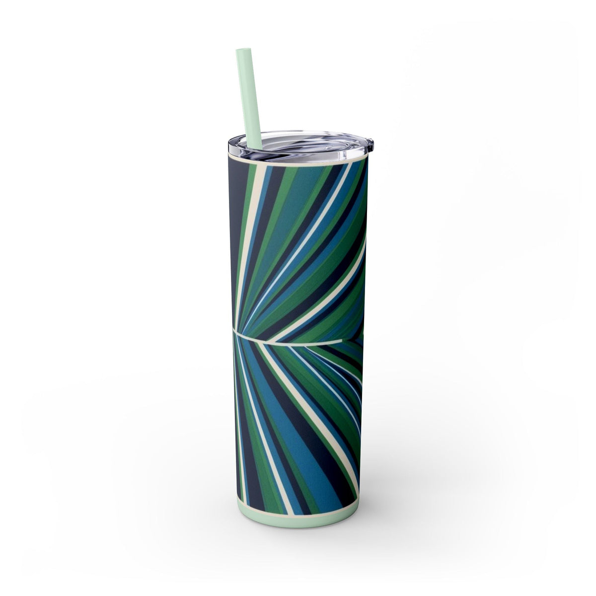 Skinny Tumbler with Straw – 20 oz Stainless Steel Cup