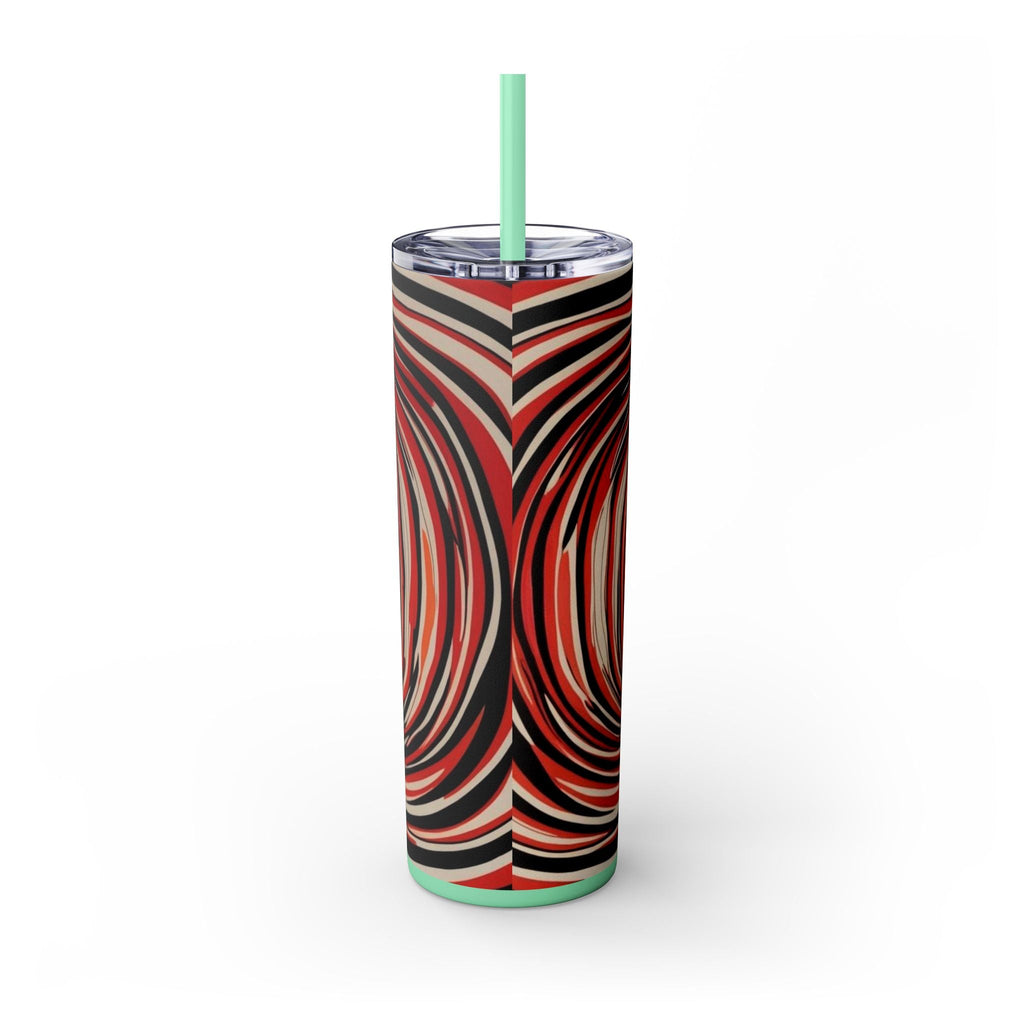 Skinny Tumbler with Straw – 20 oz Stainless Steel Cup