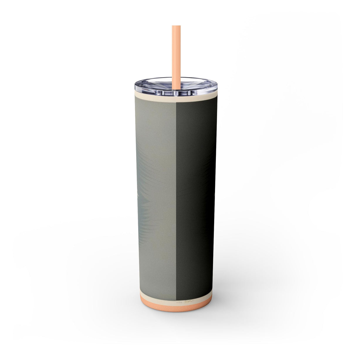 Skinny Tumbler with Straw – 20 oz Stainless Steel Cup