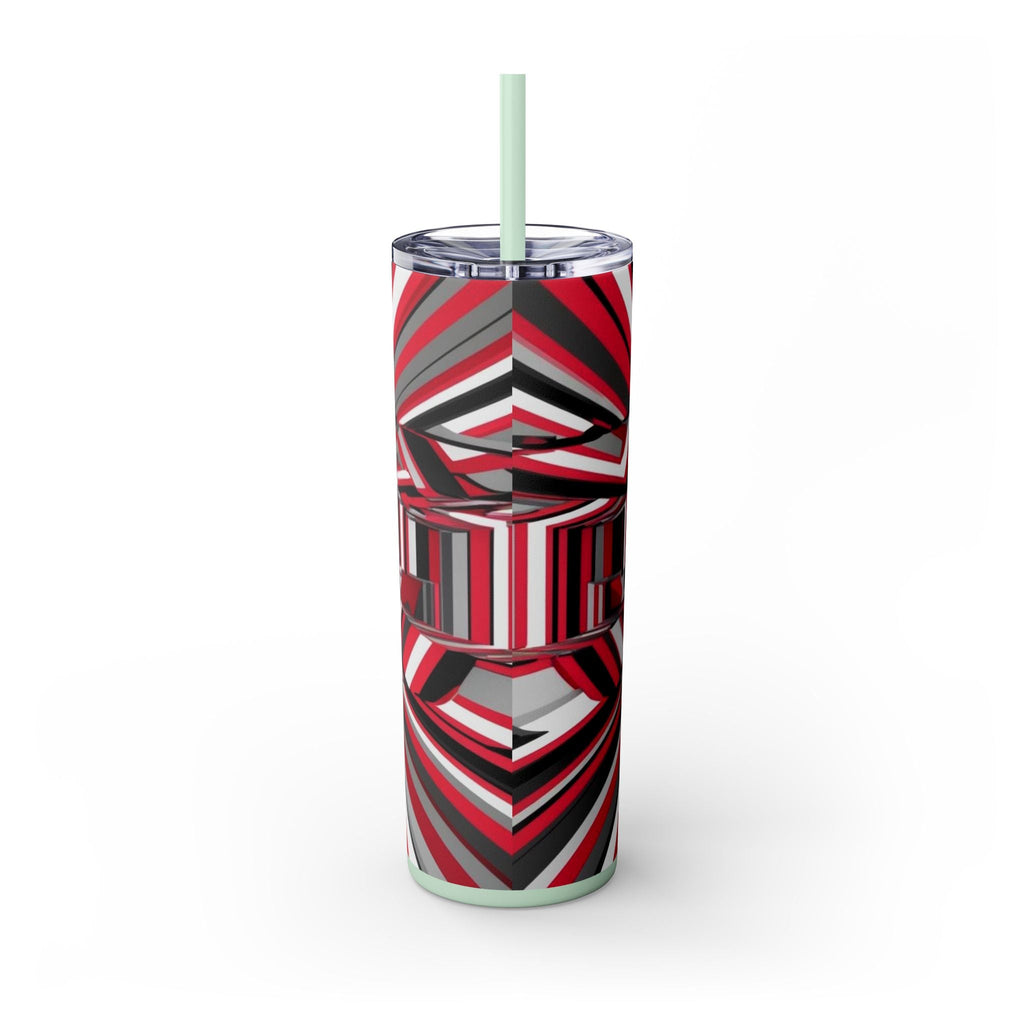 Skinny Tumbler with Straw – 20 oz Stainless Steel Cup