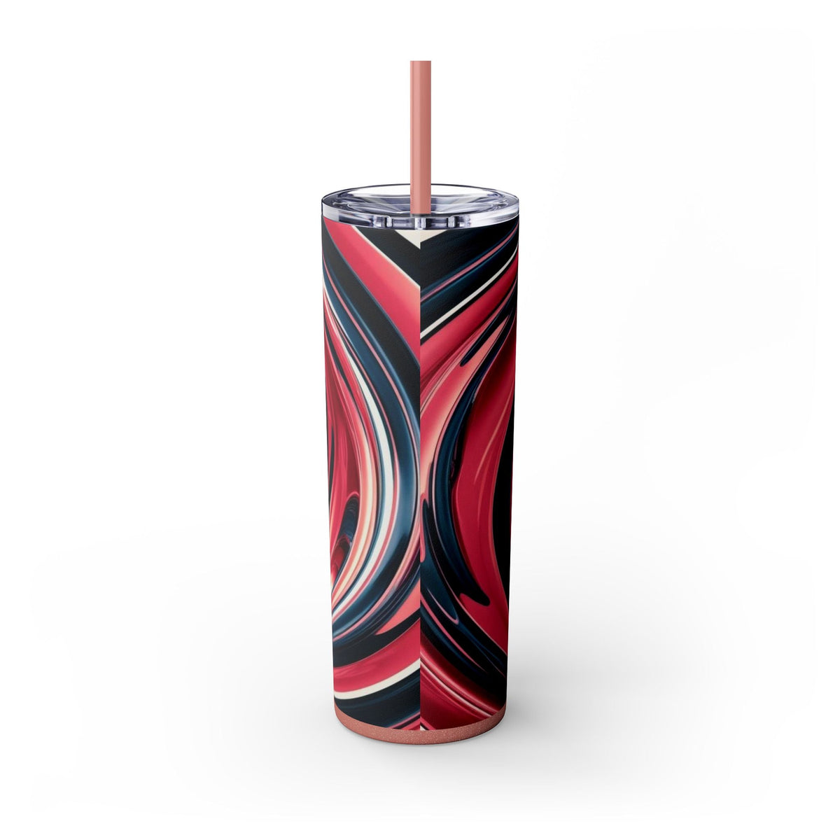 Skinny Tumbler with Straw – 20 oz Stainless Steel Cup