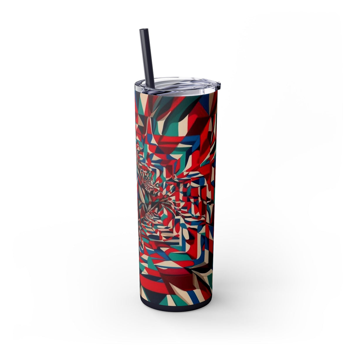 Skinny Tumbler with Straw – 20 oz Stainless Steel Cup
