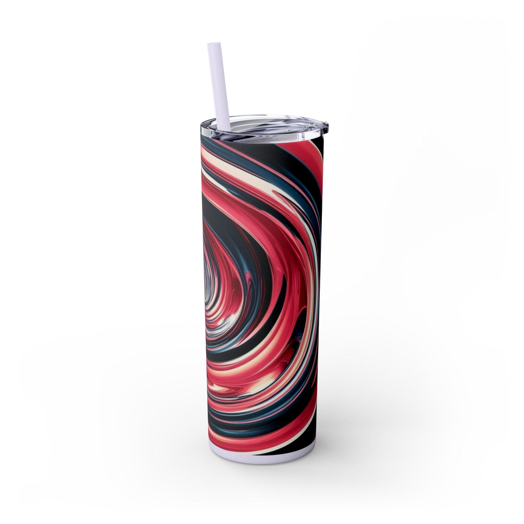 Skinny Tumbler with Straw – 20 oz Stainless Steel Cup