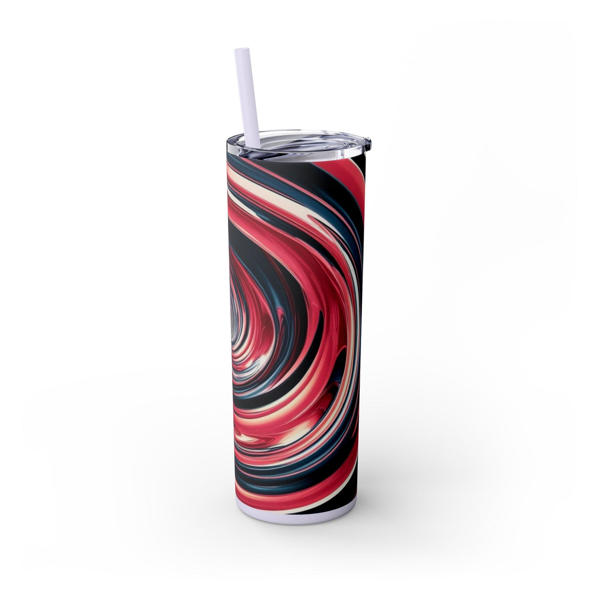 Skinny Tumbler with Straw – 20 oz Stainless Steel Cup