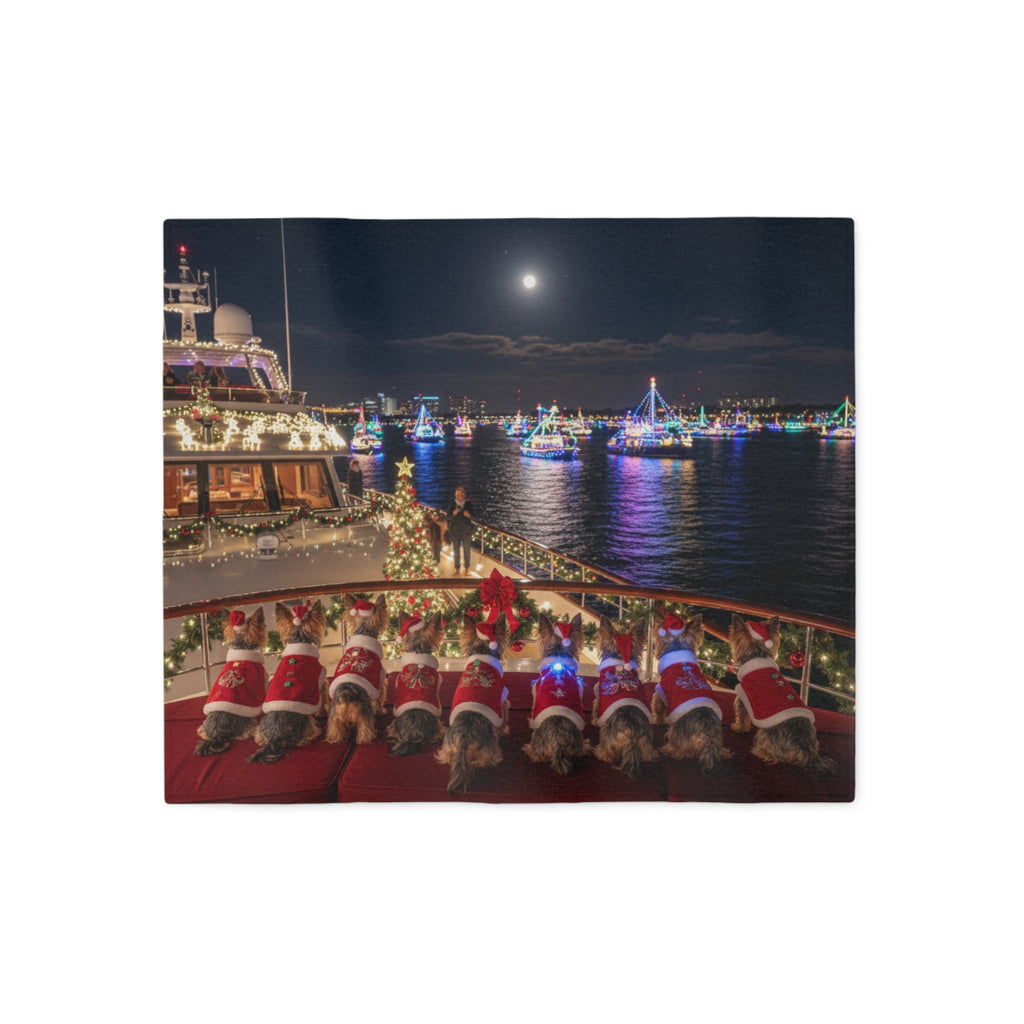 Holiday Boat Parade Blanket