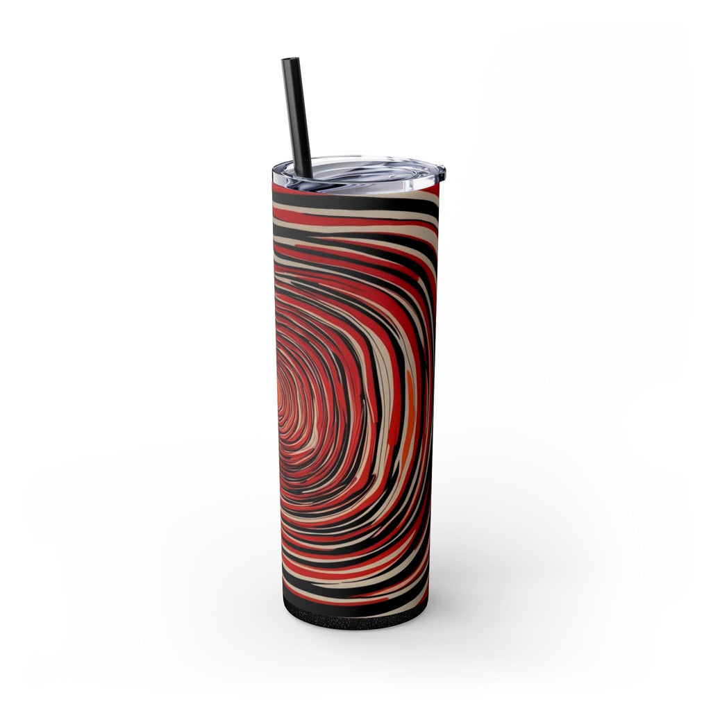 Skinny Tumbler with Straw – 20 oz Stainless Steel Cup