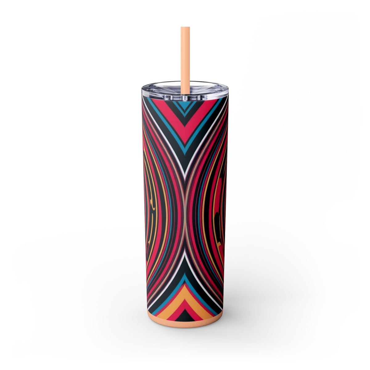 Skinny Tumbler with Straw – 20 oz Stainless Steel Cup