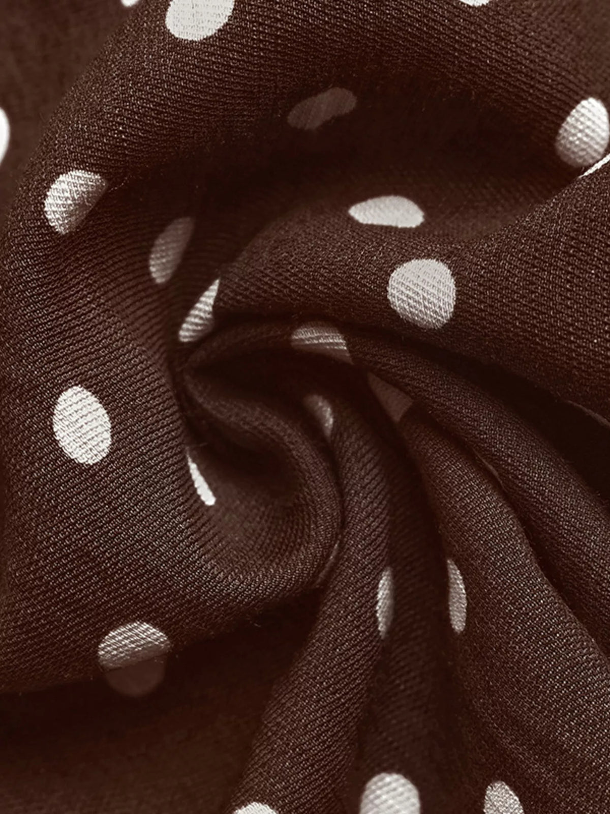 Polka Dot Halter Neck Dress