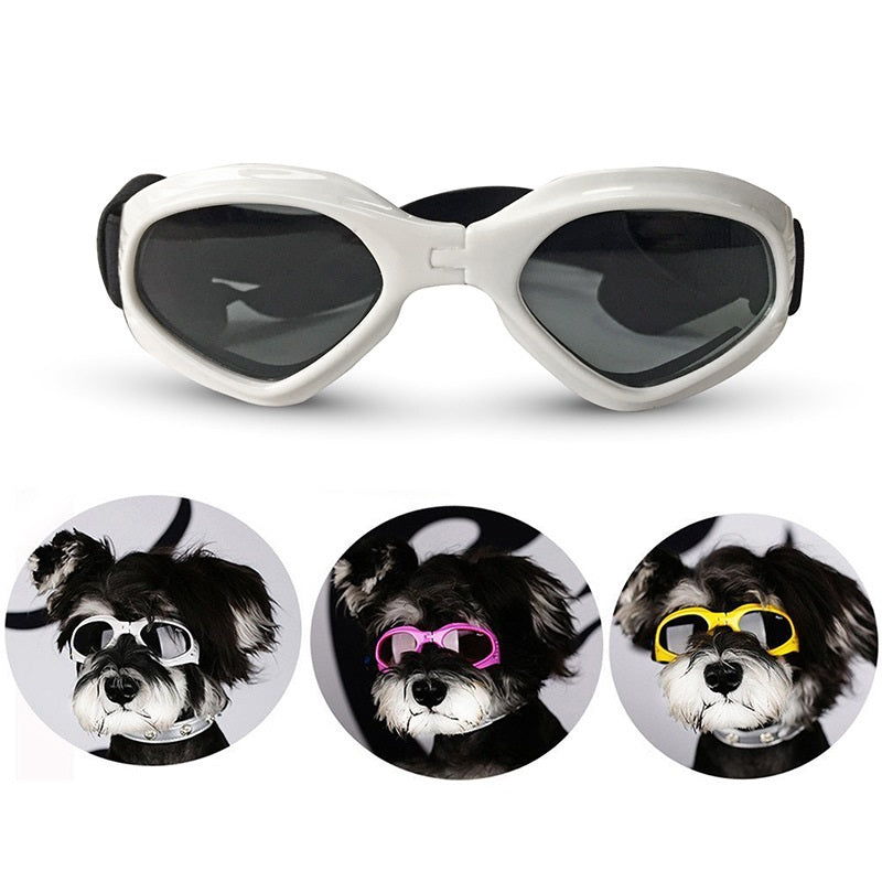 Cat-Eye Dog Sunglasses with Adjustable Strap
