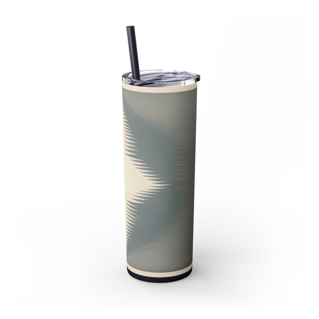 Skinny Tumbler with Straw – 20 oz Stainless Steel Cup