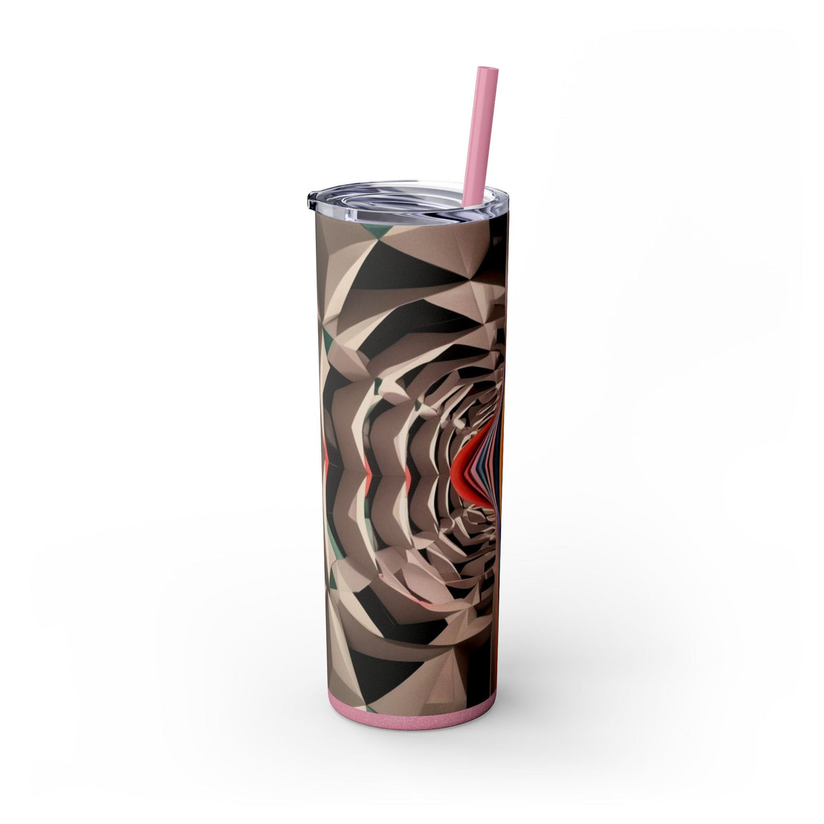 Skinny Tumbler with Straw – 20 oz Stainless Steel Cup