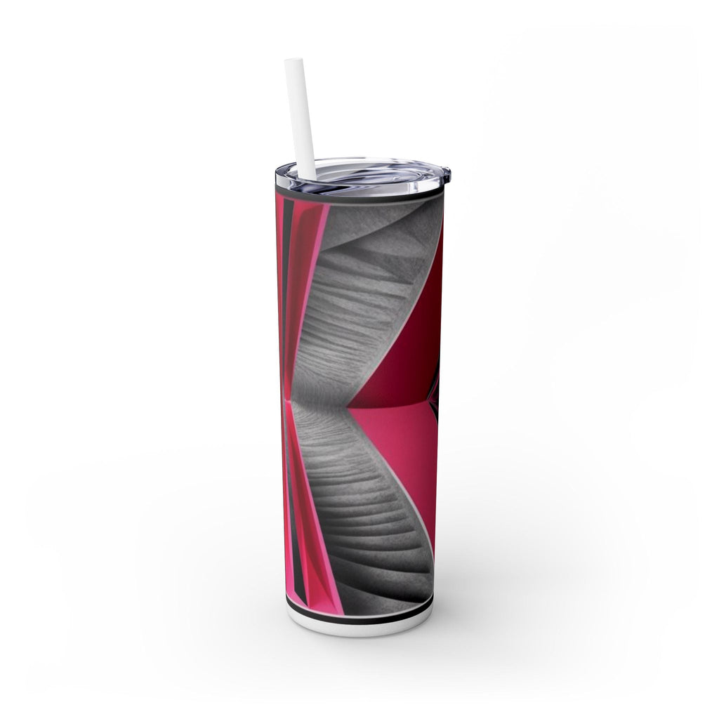 Skinny Tumbler with Straw – 20 oz Stainless Steel Cup
