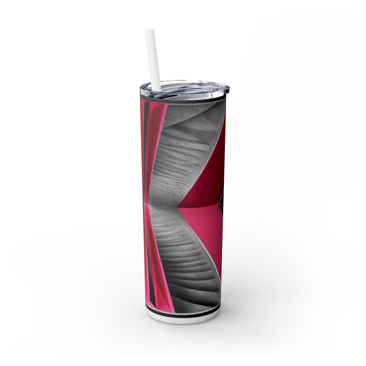 Skinny Tumbler with Straw – 20 oz Stainless Steel Cup