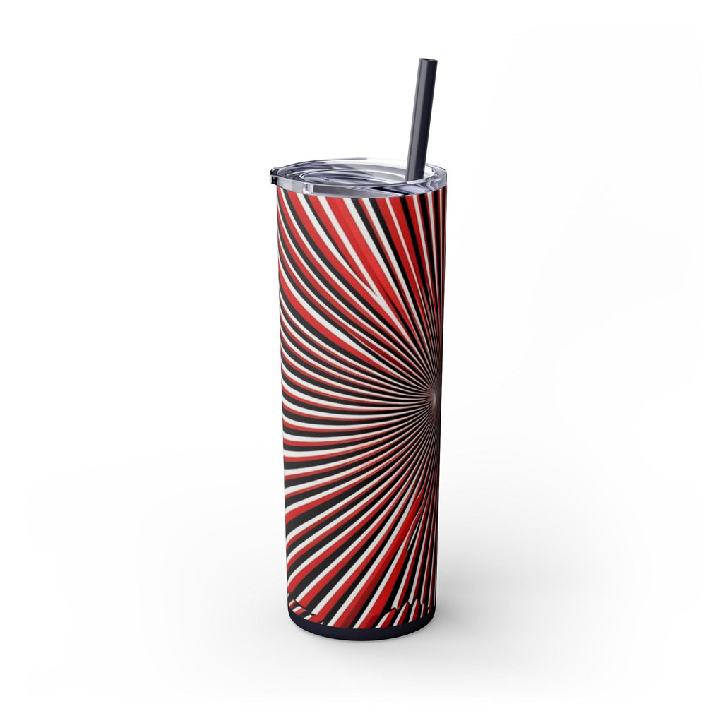 Skinny Tumbler with Straw – 20 oz Stainless Steel Cup