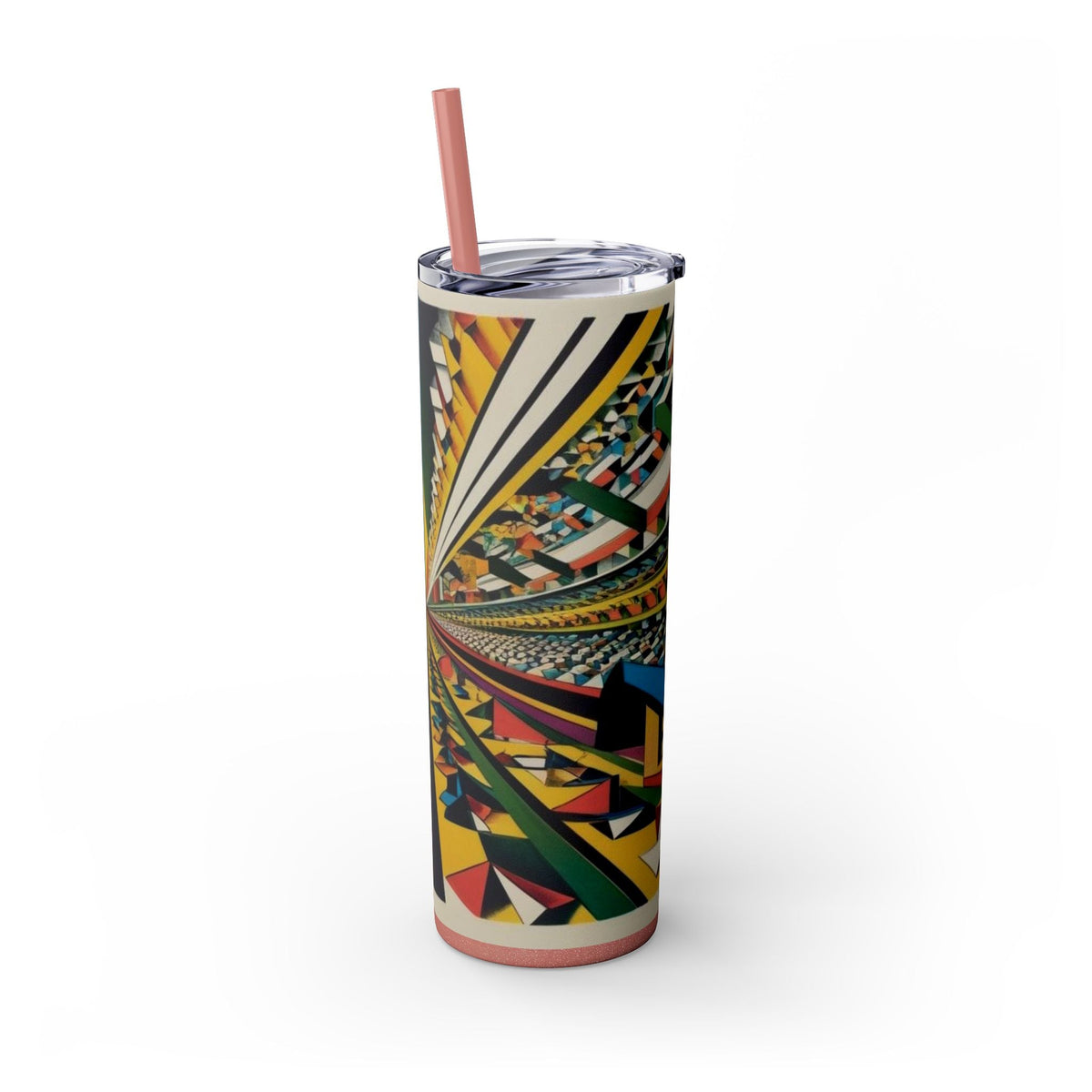 Skinny Tumbler with Straw – 20 oz Stainless Steel Cup