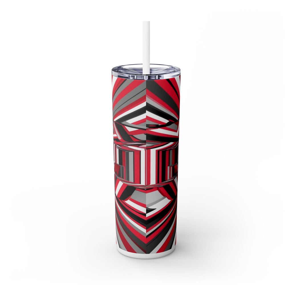 Skinny Tumbler with Straw – 20 oz Stainless Steel Cup