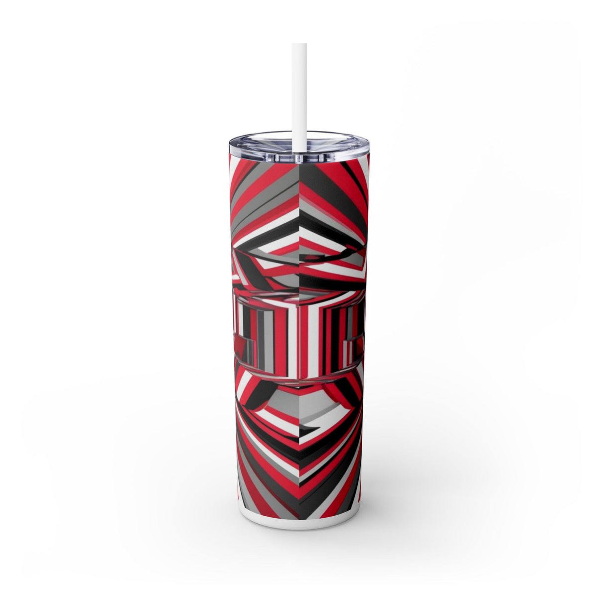 Skinny Tumbler with Straw – 20 oz Stainless Steel Cup
