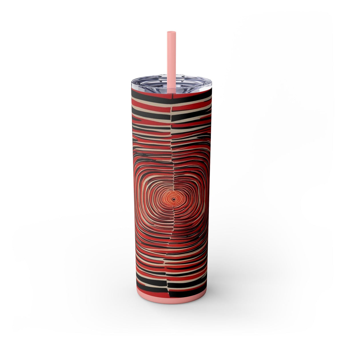 Skinny Tumbler with Straw – 20 oz Stainless Steel Cup