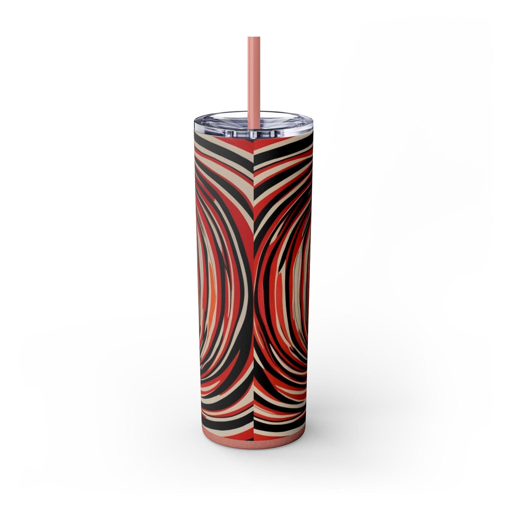 Skinny Tumbler with Straw – 20 oz Stainless Steel Cup