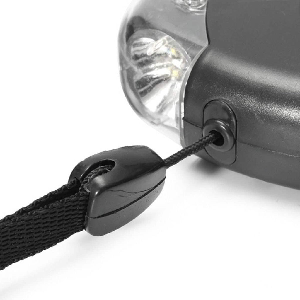 4.5M LED Flashlight Extendable Retractable Pet Dog Leash Lead with Garbage Bag