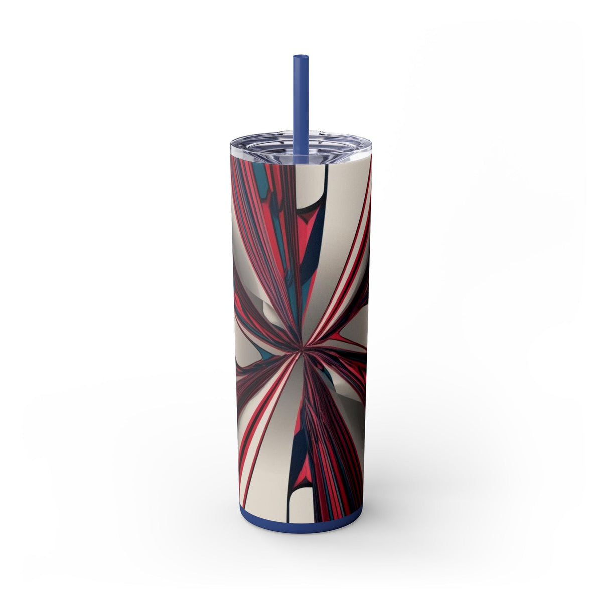 Skinny Tumbler with Straw – 20 oz Stainless Steel Cup
