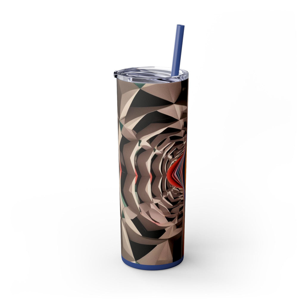 Skinny Tumbler with Straw – 20 oz Stainless Steel Cup