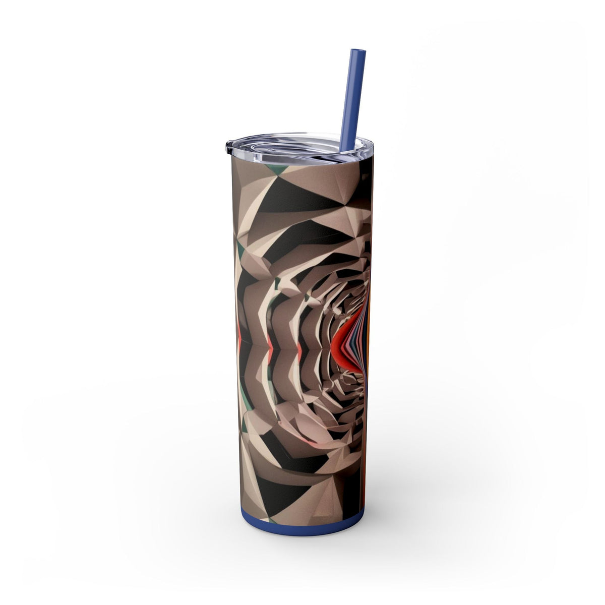 Skinny Tumbler with Straw – 20 oz Stainless Steel Cup