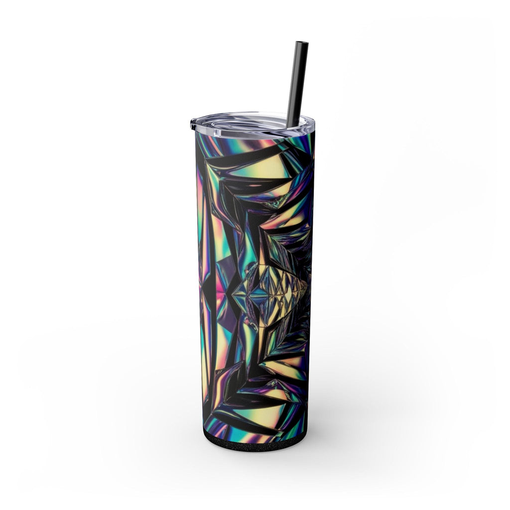 Skinny Tumbler with Straw – 20 oz Stainless Steel Cup