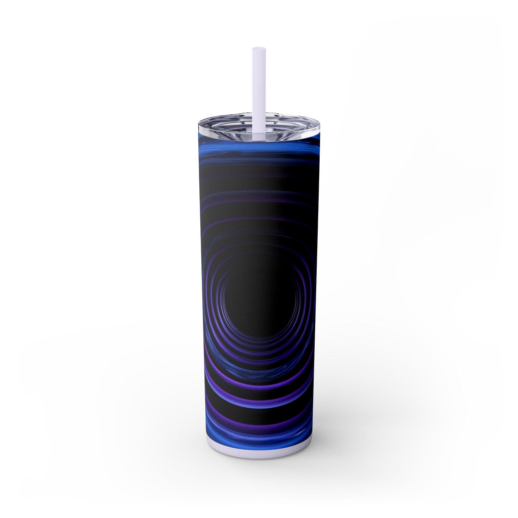 Skinny Tumbler with Straw – 20 oz Stainless Steel Cup