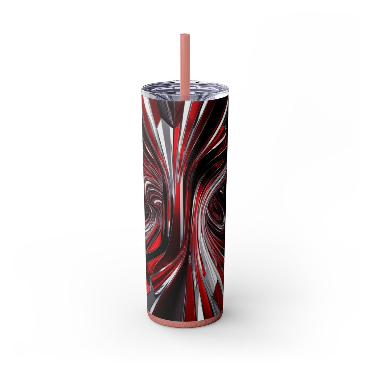 Skinny Tumbler with Straw – 20 oz Stainless Steel Cup